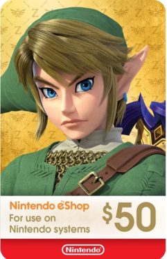 $50 Nintendo eShop Gift Card